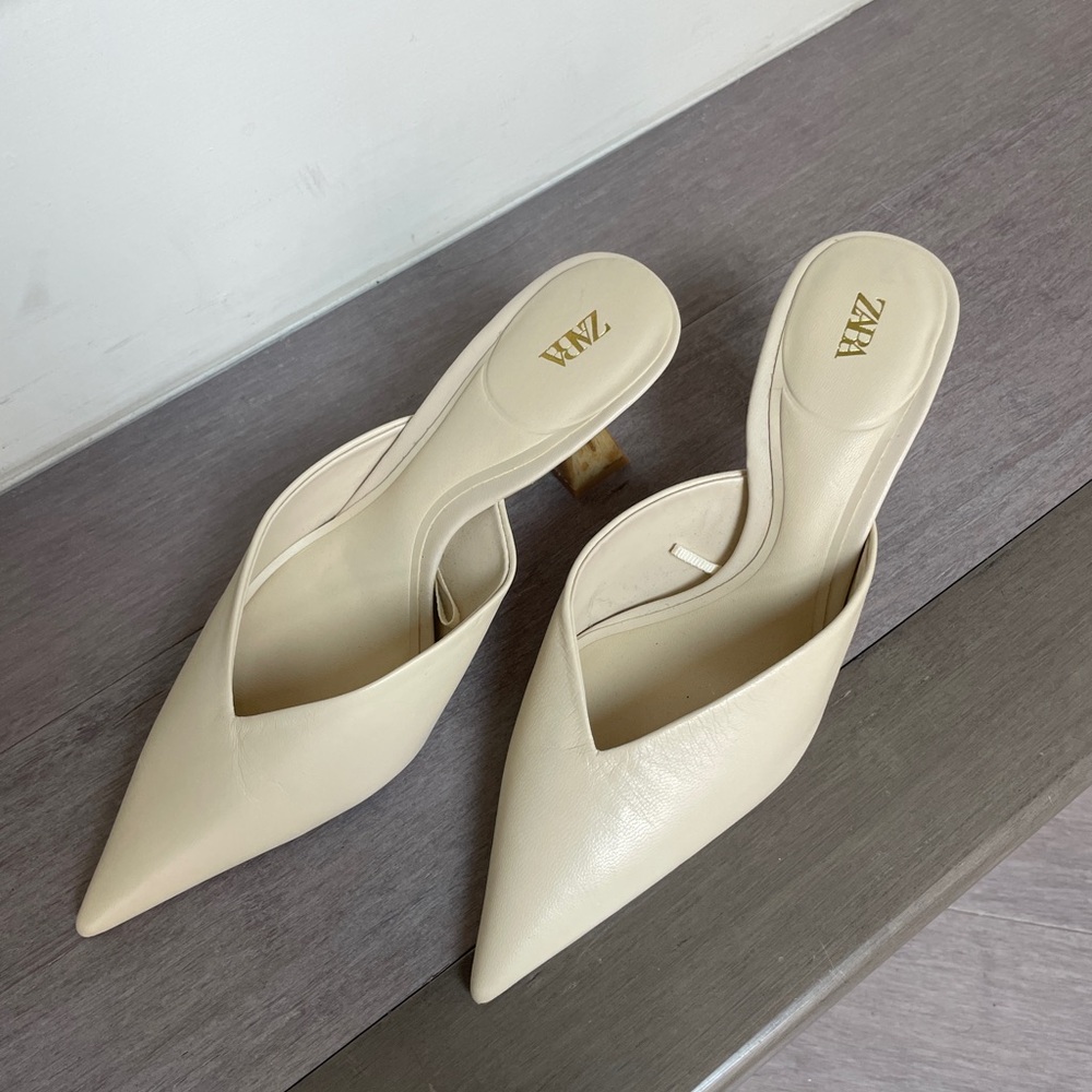 Brand new Zara heels. Never used.